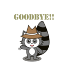 Howdy Raccoon（個別スタンプ：9）