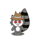 Howdy Raccoon（個別スタンプ：11）