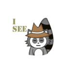 Howdy Raccoon（個別スタンプ：14）