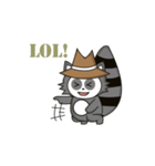 Howdy Raccoon（個別スタンプ：18）