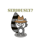 Howdy Raccoon（個別スタンプ：25）