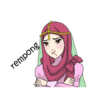 Princess Hijab（個別スタンプ：40）