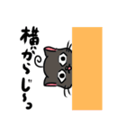 あほ毛黒にゃんこ（個別スタンプ：29）