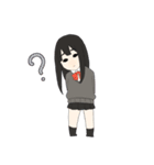ぷち女子高生（個別スタンプ：6）