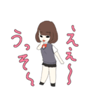ぷち女子高生（個別スタンプ：21）