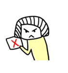 Lucy is a girl.（個別スタンプ：10）