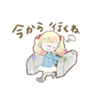 少女の日常スタンプ（個別スタンプ：23）