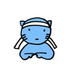 SuperBlueCat（個別スタンプ：5）