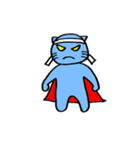 SuperBlueCat（個別スタンプ：8）