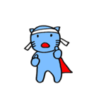 SuperBlueCat（個別スタンプ：12）