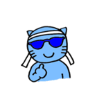 SuperBlueCat（個別スタンプ：15）