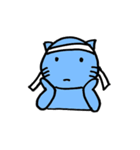 SuperBlueCat（個別スタンプ：18）