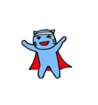 SuperBlueCat（個別スタンプ：19）