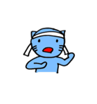 SuperBlueCat（個別スタンプ：21）