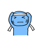 SuperBlueCat（個別スタンプ：25）