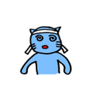 SuperBlueCat（個別スタンプ：35）