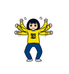 無表情女子（個別スタンプ：26）