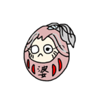 ばーばダルマ（個別スタンプ：2）