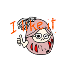 ばーばダルマ（個別スタンプ：4）