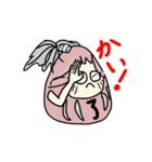 ばーばダルマ（個別スタンプ：10）
