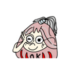 ばーばダルマ（個別スタンプ：11）