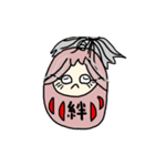 ばーばダルマ（個別スタンプ：23）