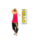 ダンスパラダイス♪（個別スタンプ：1）