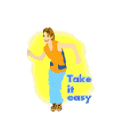 ダンスパラダイス♪（個別スタンプ：5）