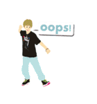 ダンスパラダイス♪（個別スタンプ：16）