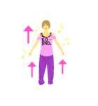 ダンスパラダイス♪（個別スタンプ：33）