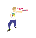 ダンスパラダイス♪（個別スタンプ：35）