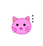 Crazy Pink Cat（個別スタンプ：10）