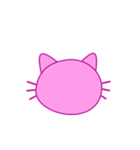 Crazy Pink Cat（個別スタンプ：37）