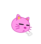 Crazy Pink Cat（個別スタンプ：39）