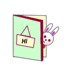 Maya White Rabbit（個別スタンプ：9）