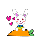 Maya White Rabbit（個別スタンプ：10）