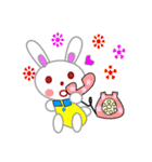 Maya White Rabbit（個別スタンプ：25）