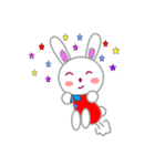 Maya White Rabbit（個別スタンプ：30）