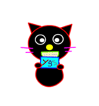 Black cat "Chao Guay"（個別スタンプ：22）