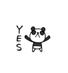 Do your best. Panda 3（個別スタンプ：1）