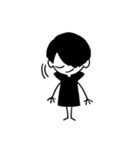 Monochrome boy（個別スタンプ：13）