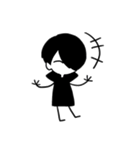 Monochrome boy（個別スタンプ：16）