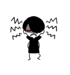 Monochrome boy（個別スタンプ：34）