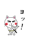 Bushi Cat（個別スタンプ：8）