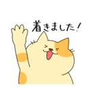 敬語でぶち猫にゃんちゃん3。（個別スタンプ：12）