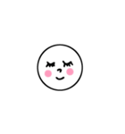 透明顔文字（個別スタンプ：3）