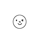透明顔文字（個別スタンプ：24）