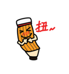 Clumsy Pencil Man（個別スタンプ：6）