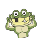 Frogville  Bullfrog（個別スタンプ：1）