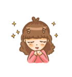Whale girl（個別スタンプ：2）